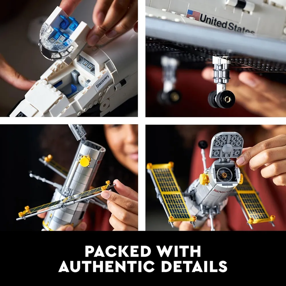 Lego Icons transbordador espacial Discovery NASA set decorativo para adultos