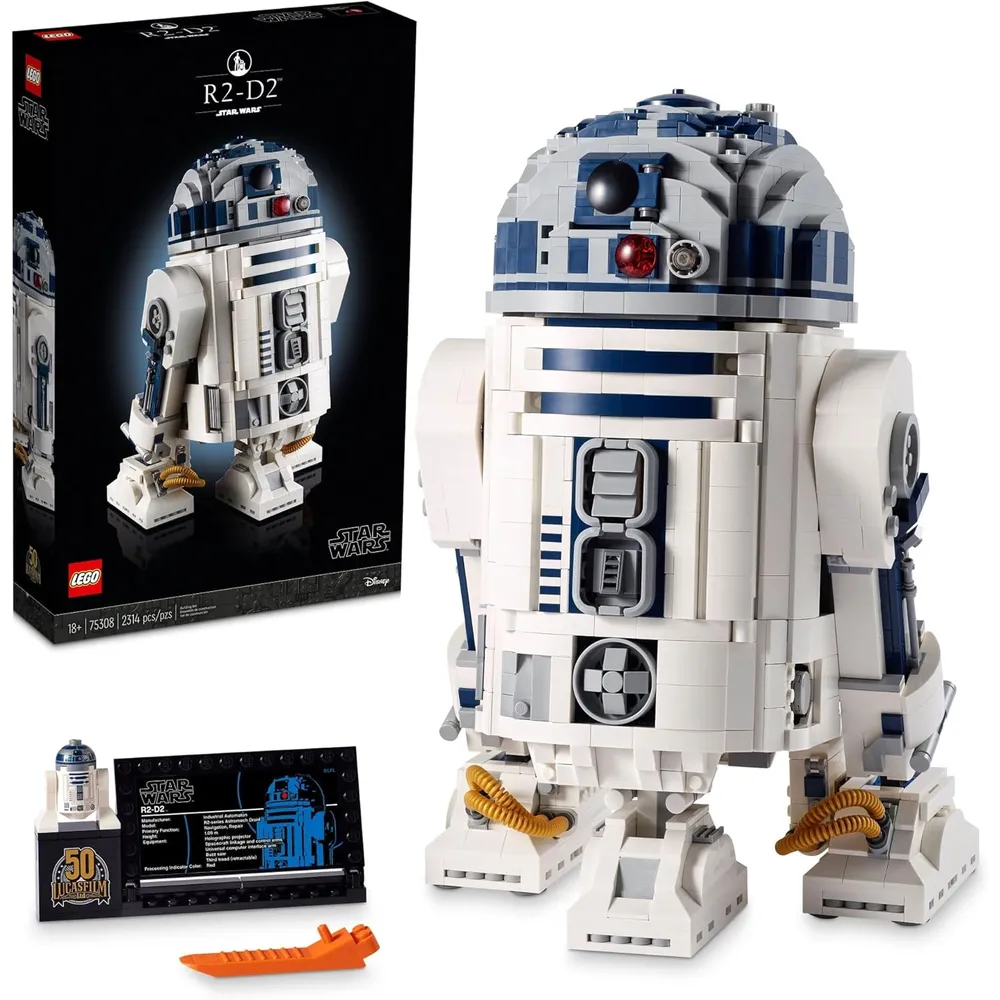 Lego Star Wars R2-D2 set de construcción coleccionable ideal para exhibir