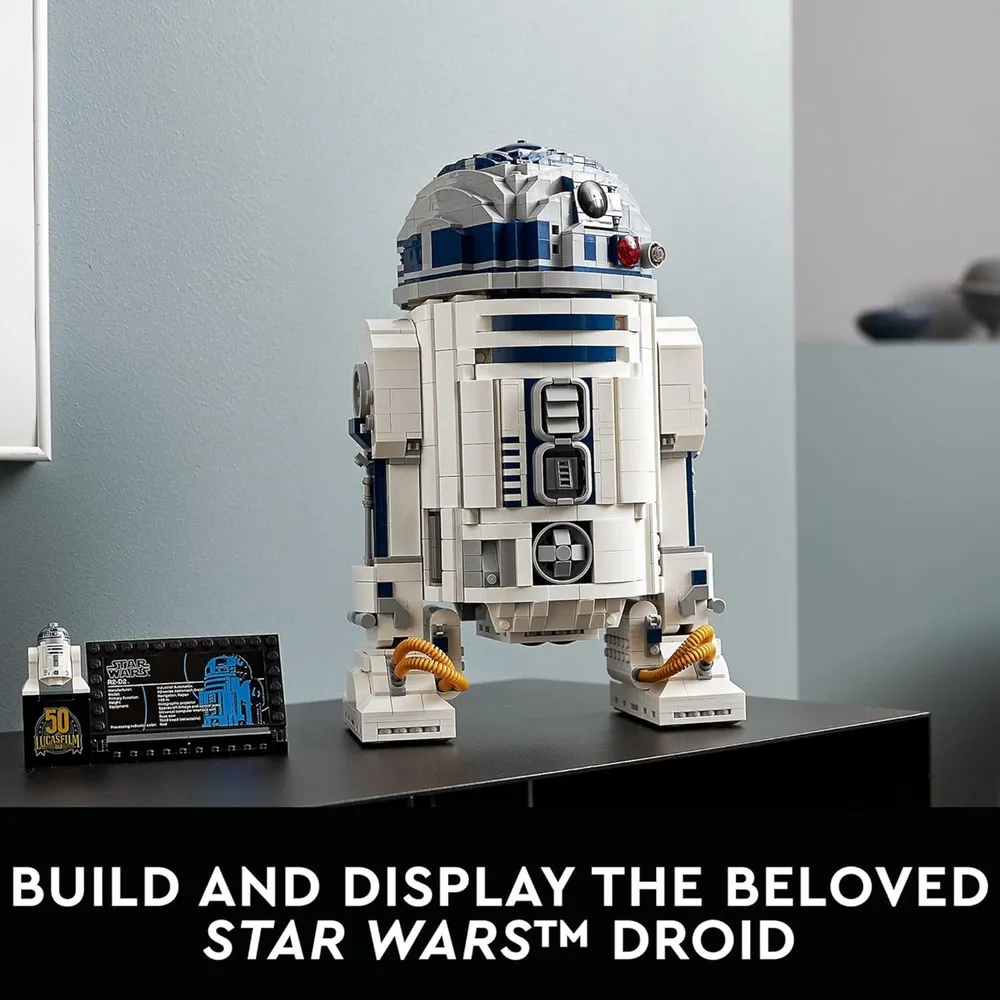 Lego Star Wars R2-D2 set de construcción coleccionable ideal para exhibir