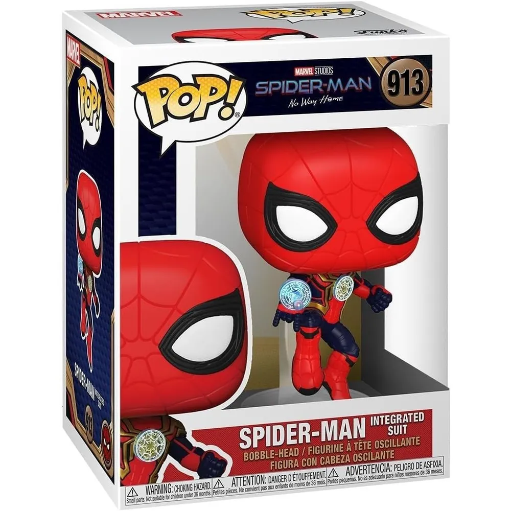 Funko Pop | Spider-Man con Traje Integrado de Spider-Man No Way Home