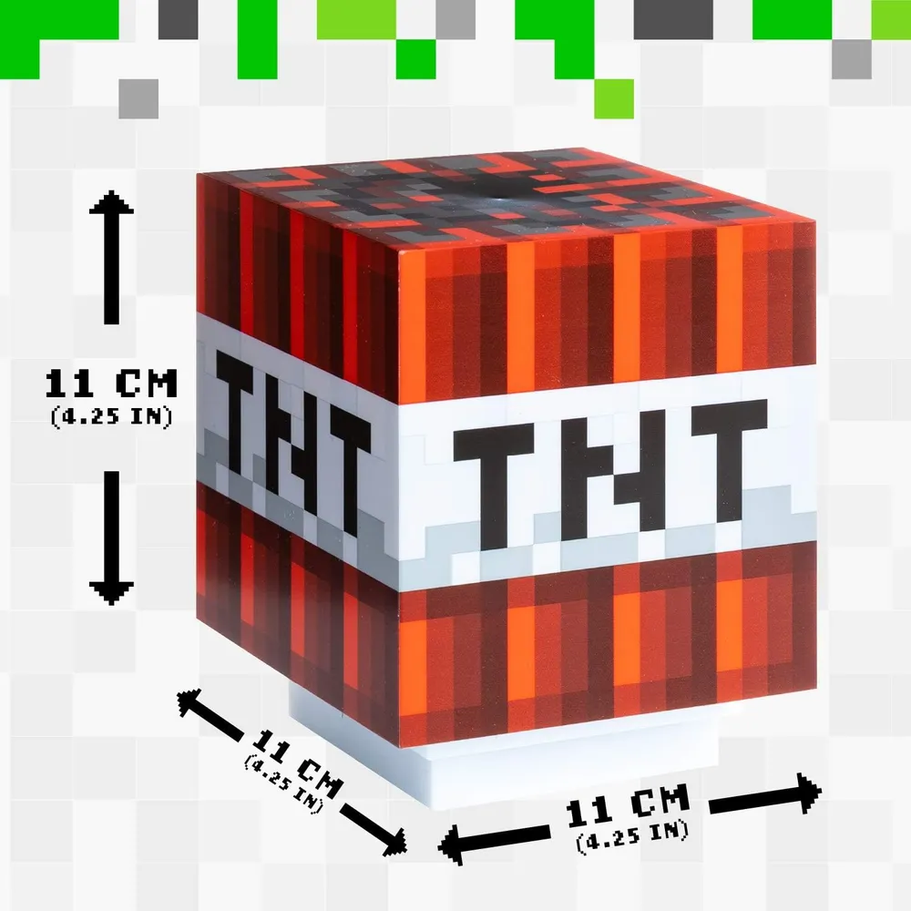 Paladone Minecraft TNT, luz con sonido oficial