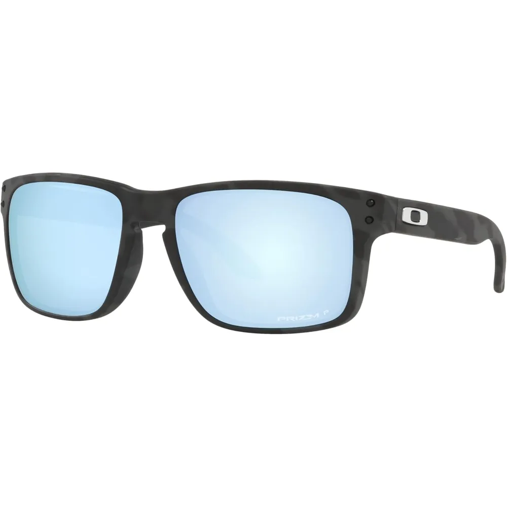 Oakley Holbrook OO9102 Gafas de sol polarizadas para hombre | Matte Black Camo / Prizm Deep Water