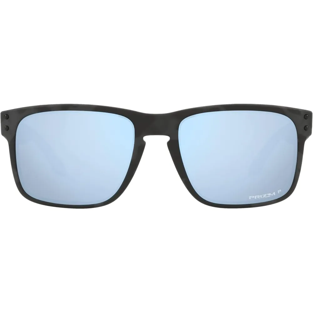 Oakley Holbrook OO9102 Gafas de sol polarizadas para hombre | Matte Black Camo / Prizm Deep Water