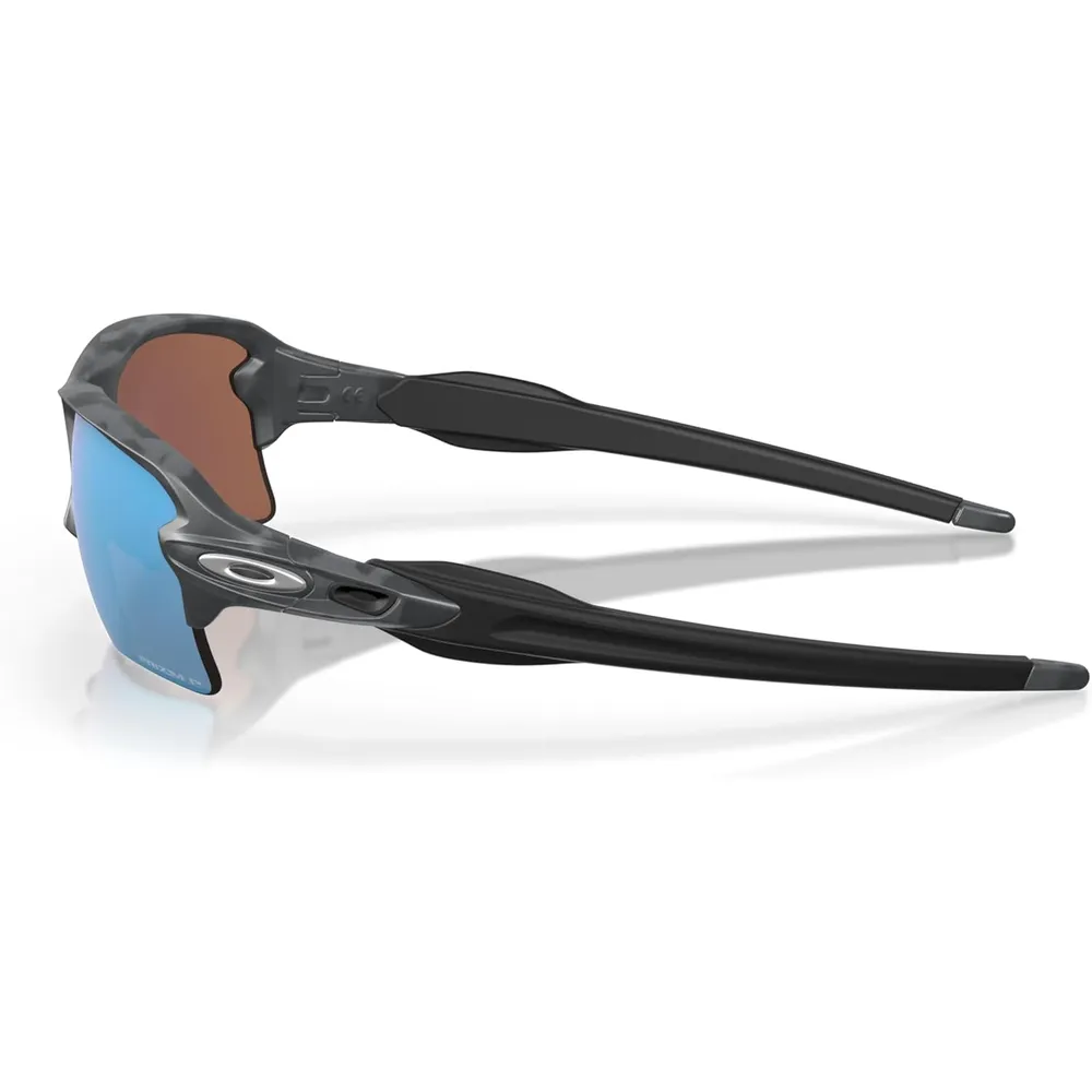 Oakley Flak 2.0 XL OO9188 Gafas de sol para hombre | Matte Black Camo / Prizm Deep Water