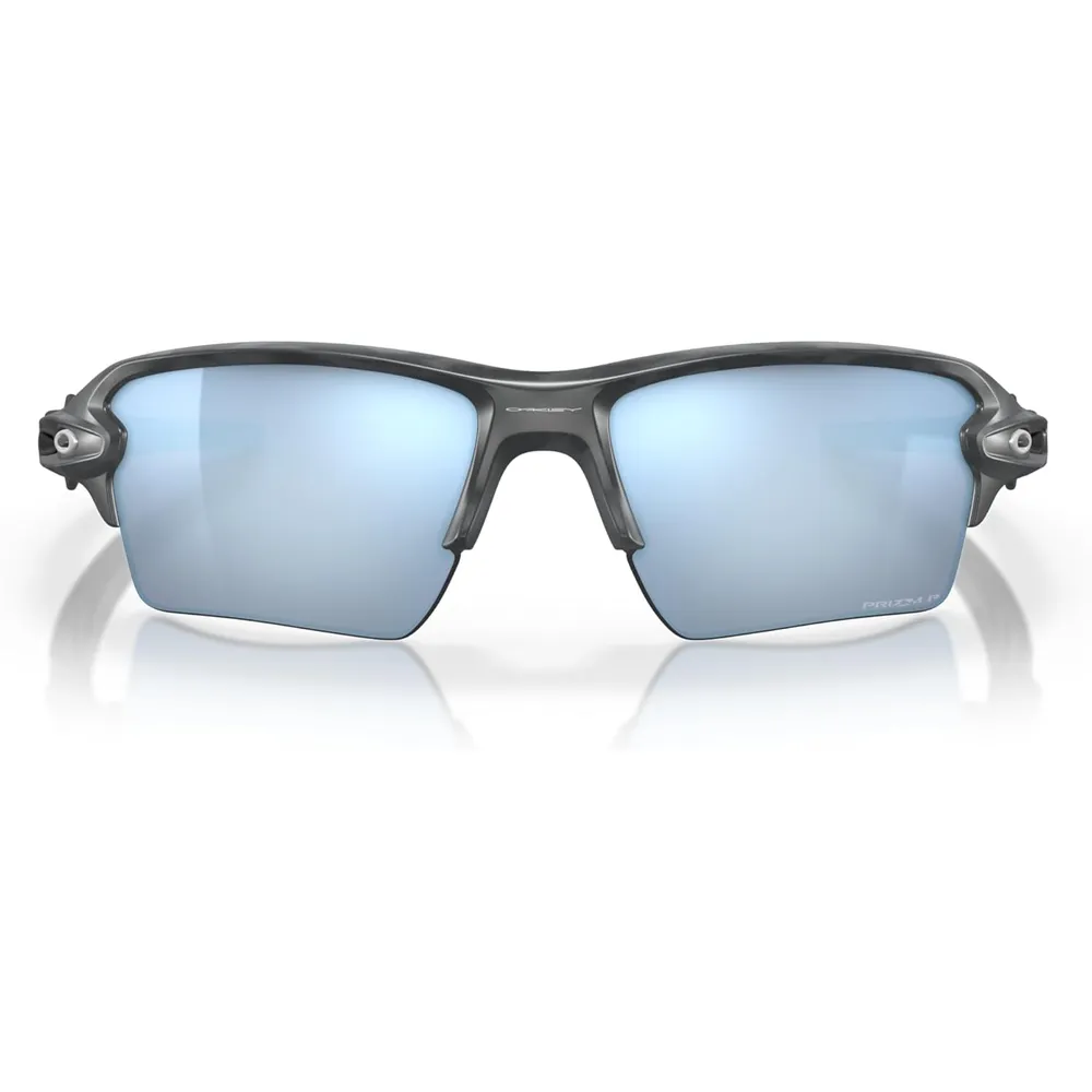 Oakley Flak 2.0 XL OO9188 Gafas de sol para hombre | Matte Black Camo / Prizm Deep Water