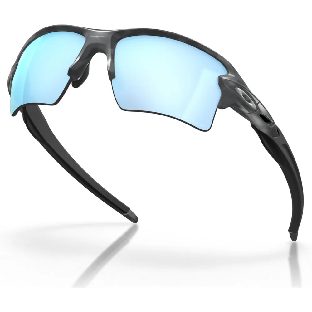 Oakley Flak 2.0 XL OO9188 Gafas de sol para hombre | Matte Black Camo / Prizm Deep Water