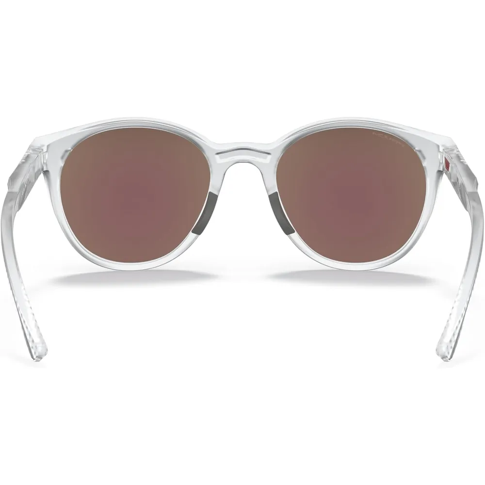 Oakley Feedback OO4079 Gafas de sol Aviator para mujer | Matte Clear / Prizm Sapphire