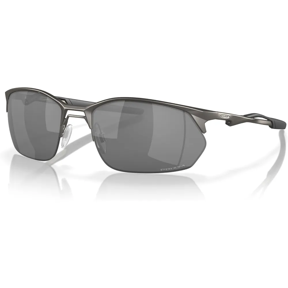 Oakley Wire Tap 2.0 OO4145 Gafas de sol para hombre | Matte Gunmetal / Prizm Black