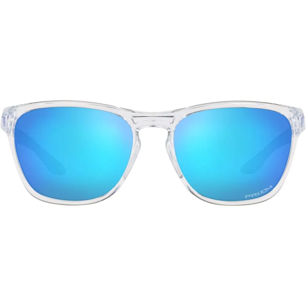 Oakley Manorburn OO9479 Gafas de sol para hombre | Polished Clear / Prizm Sapphire