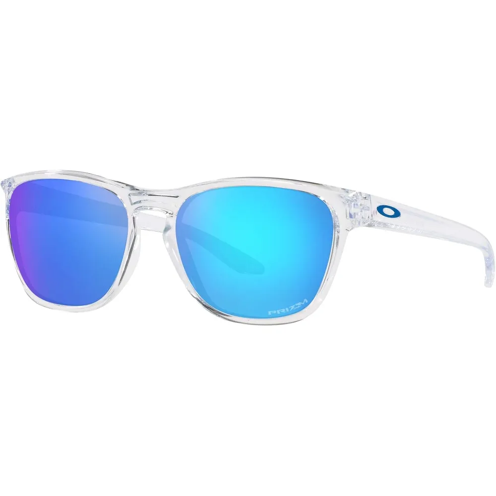 Oakley Manorburn OO9479 Gafas de sol para hombre | Polished Clear / Prizm Sapphire