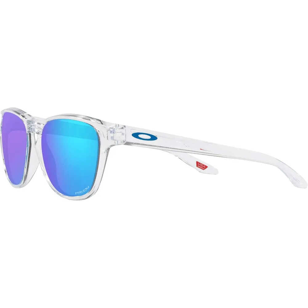 Oakley Manorburn OO9479 Gafas de sol para hombre | Polished Clear / Prizm Sapphire