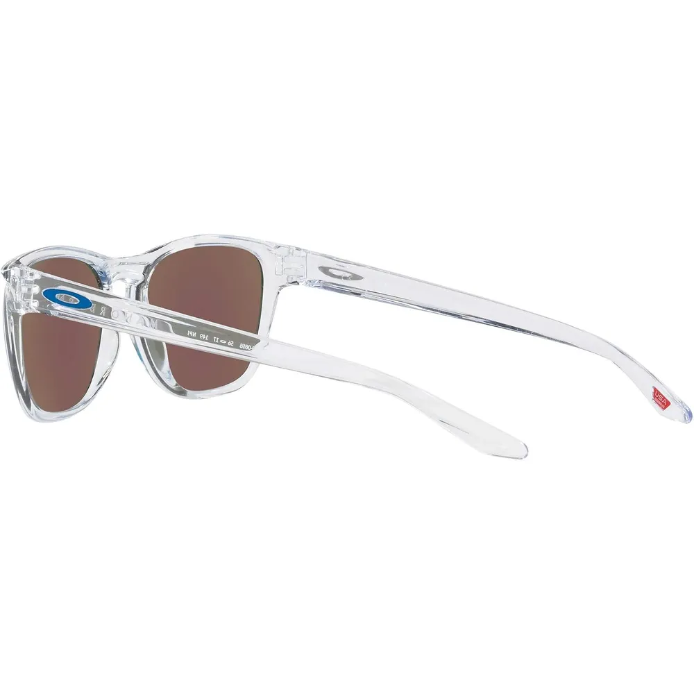Oakley Manorburn OO9479 Gafas de sol para hombre | Polished Clear / Prizm Sapphire