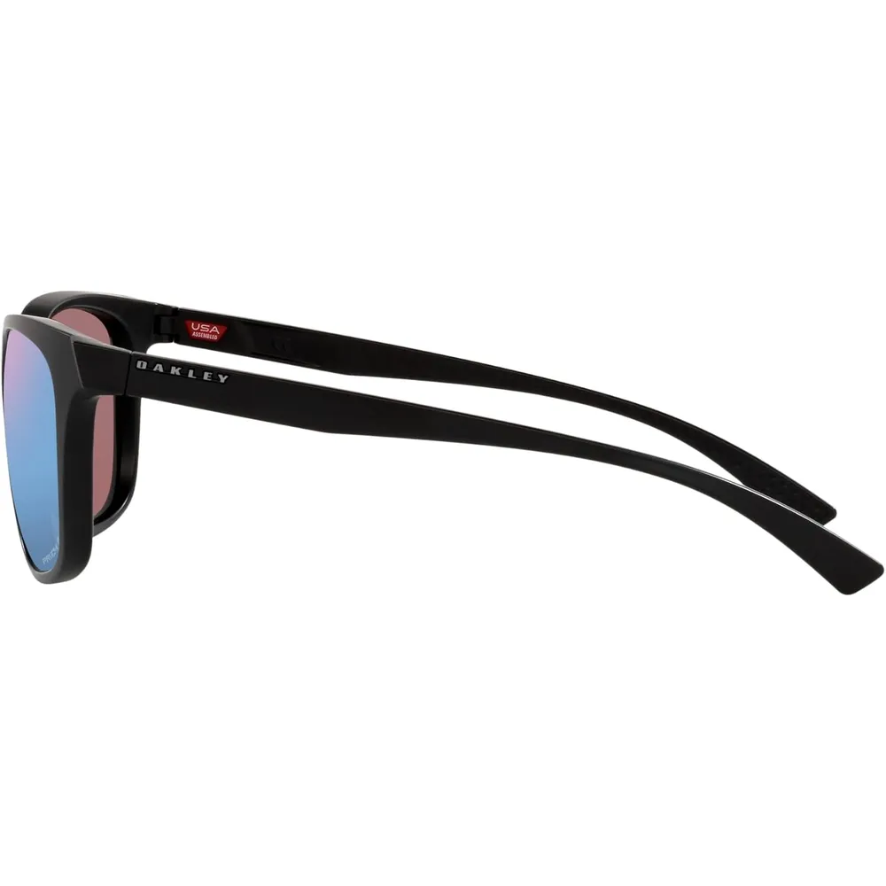 Oakley Leadline OO9473 Gafas de sol para mujer | Matte Black / Prizm Deep Water
