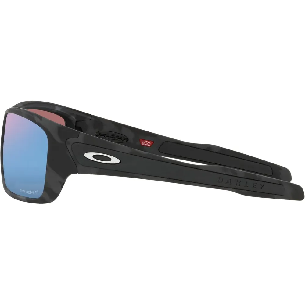 Oakley Turbine OO9263 Gafas de sol para hombre | Matte Black Camo / Prizm Deep Water