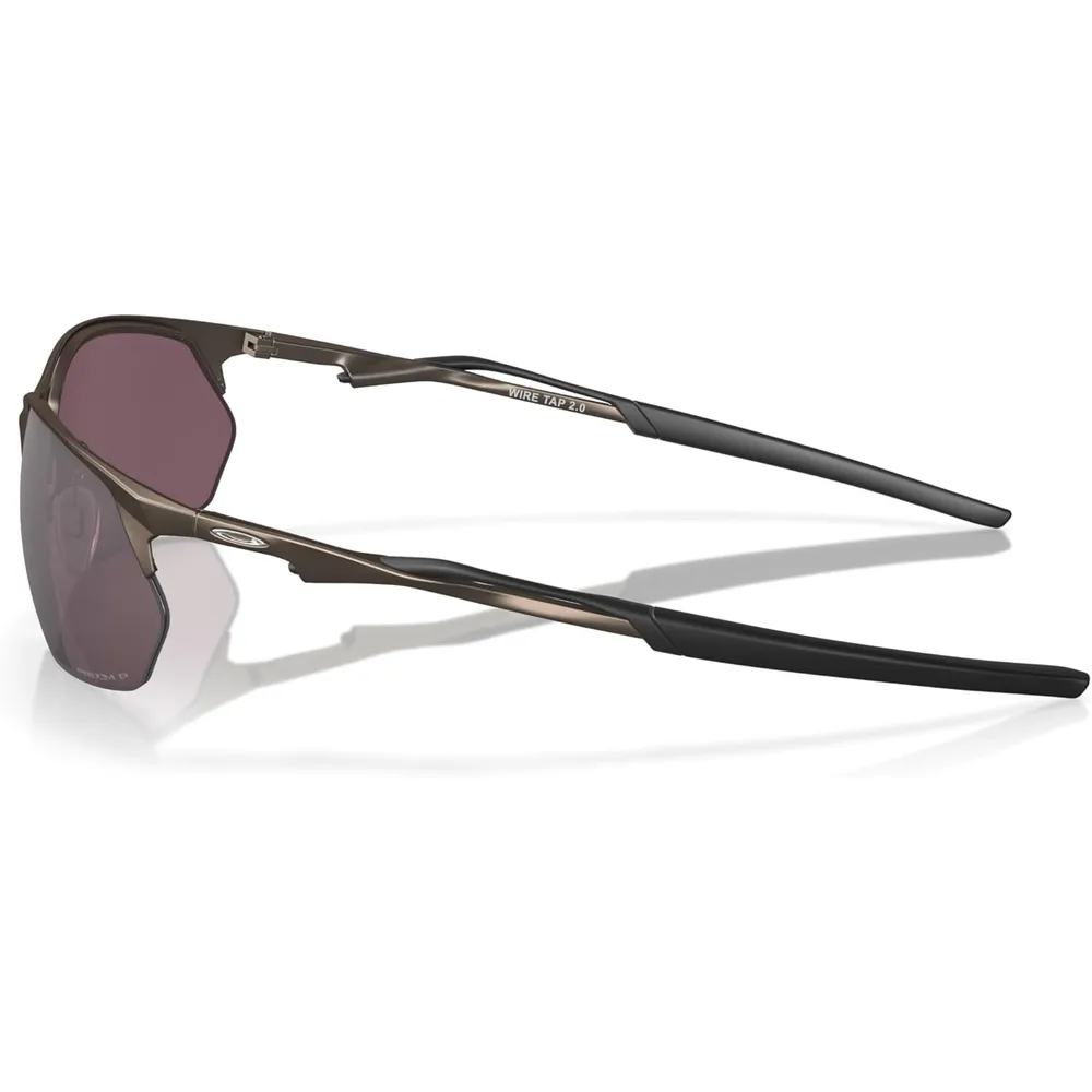 Oakley Wire Tap 2.0 OO4145 Gafas de sol para hombre | Pewter / Prizm Daily