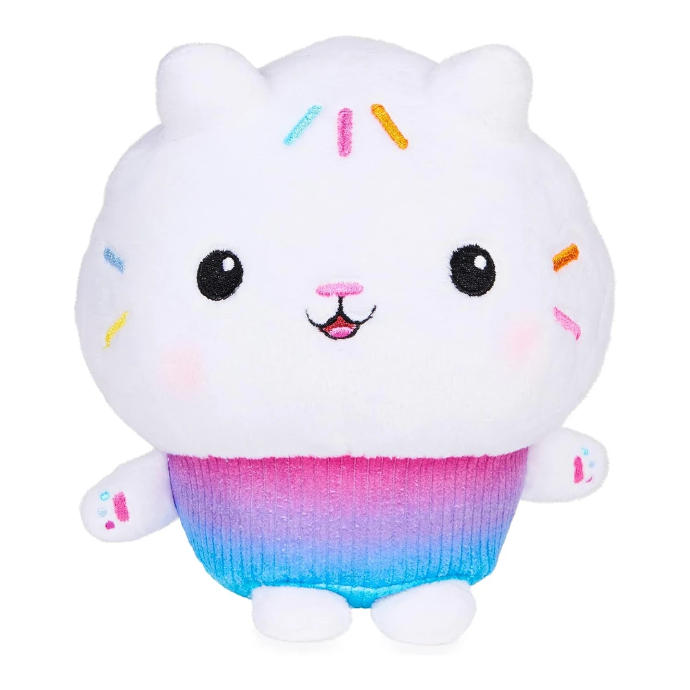 Gabby's Dollhouse - Peluche Purr-Ific de Cakey Cat de La Casa de Muñecas de Gabby - 7"