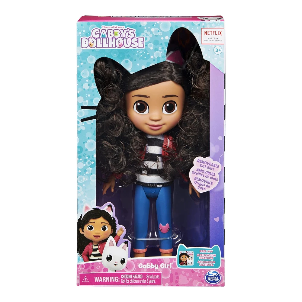 MUÑECA GABBY GIRL GABBY'S DOLLHOUSE 8" 3+ AÑOS