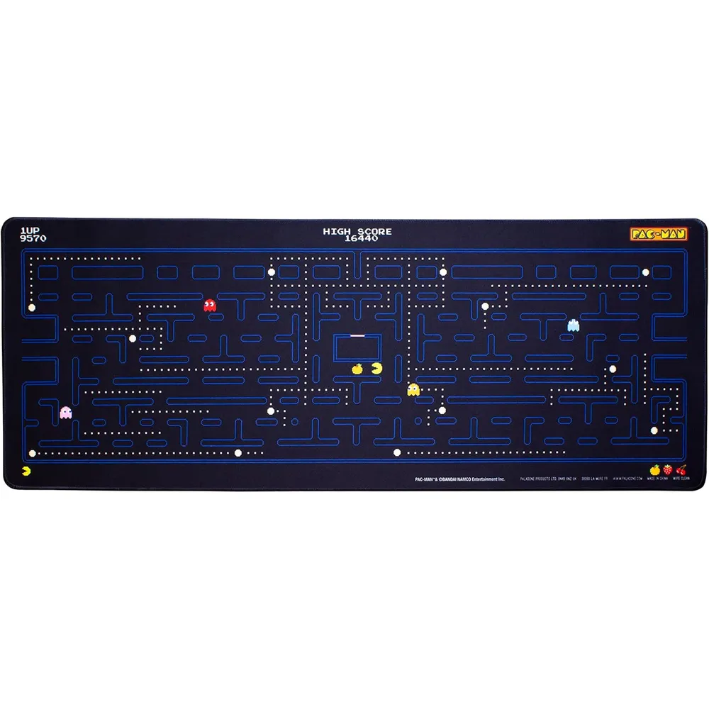 Paladone Pac-Man Retro, alfombrilla de ratón gamer antideslizante