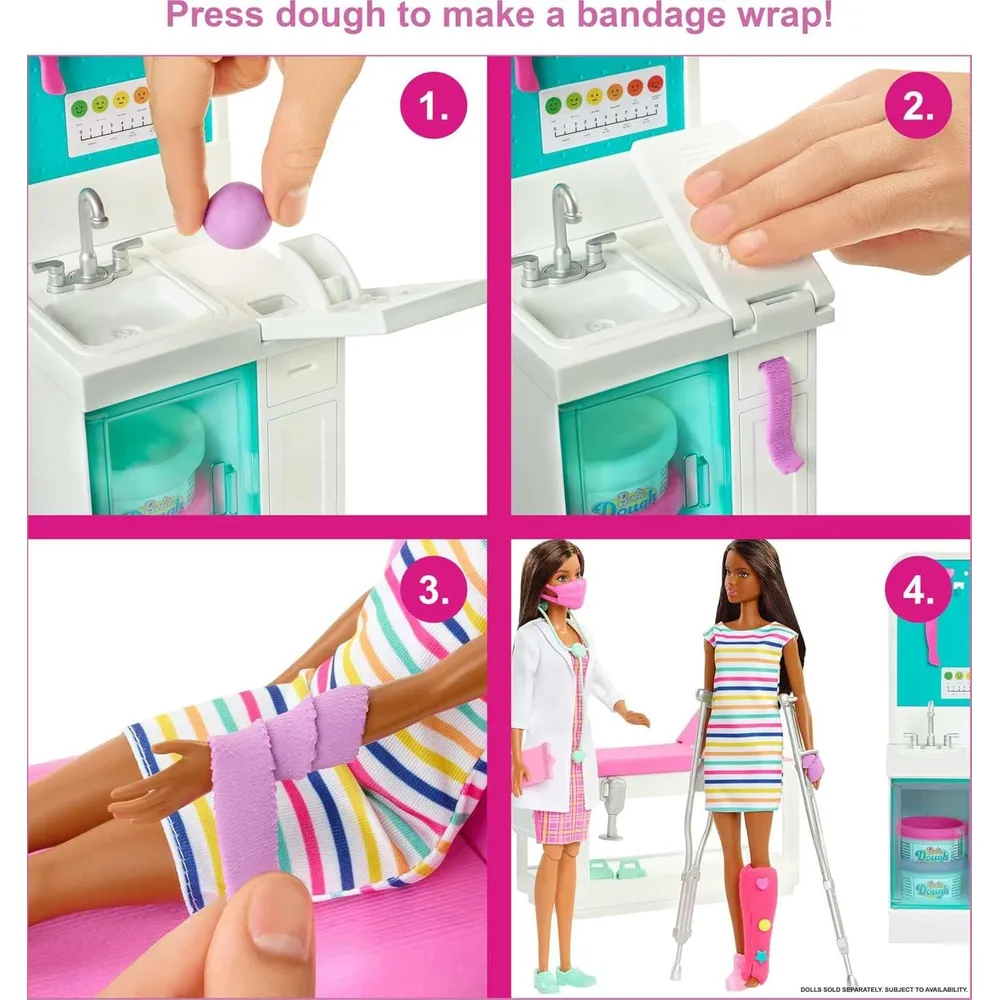 BARBIE CLÍNICA YESOS DOCTORA MORENA