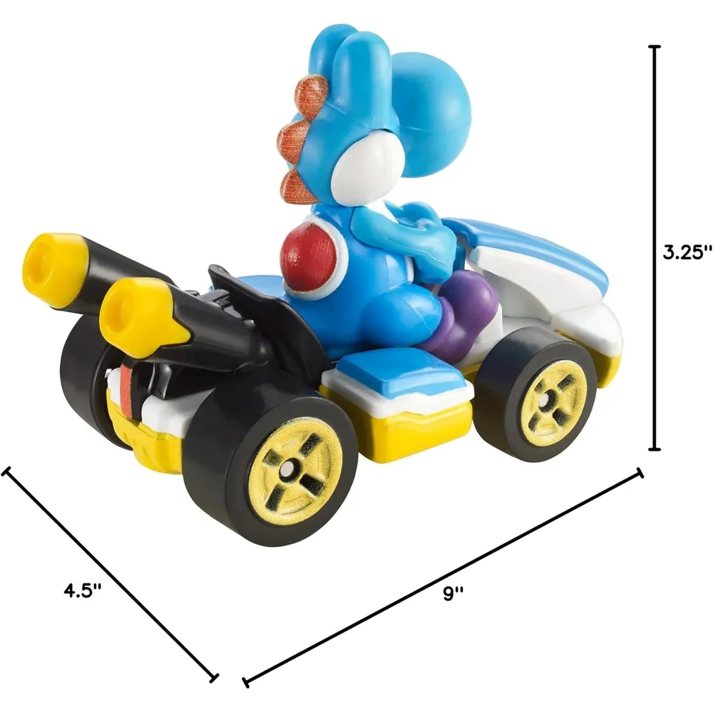 HOT WHEELS AUTOS MARIO KART III SET 4 PZS