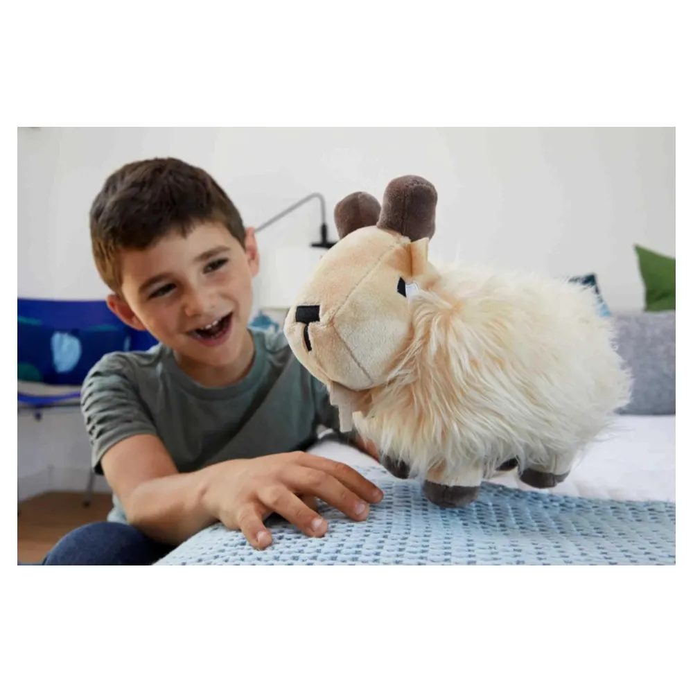 Minecraft peluche coleccionable para niños y fanáticos, cabra minecraft 8"