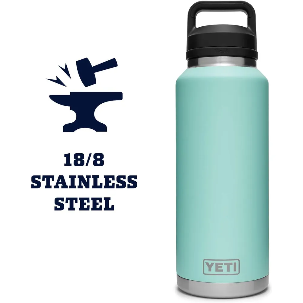 YETI Botella Rambler con Tapa de Chupón de 46 oz | Verde Agua