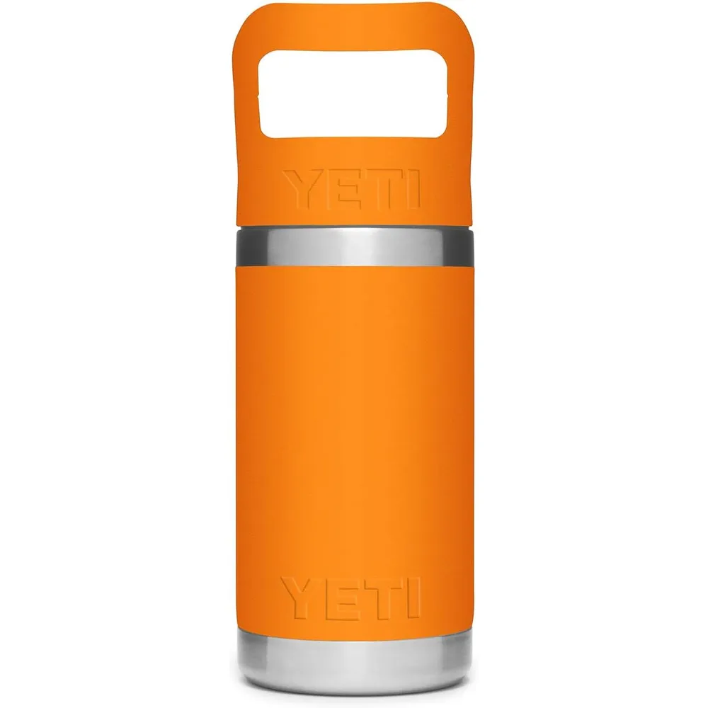 YETI Botella Rambler Jr. para Niños con Cañita de 12 oz | Naranja
