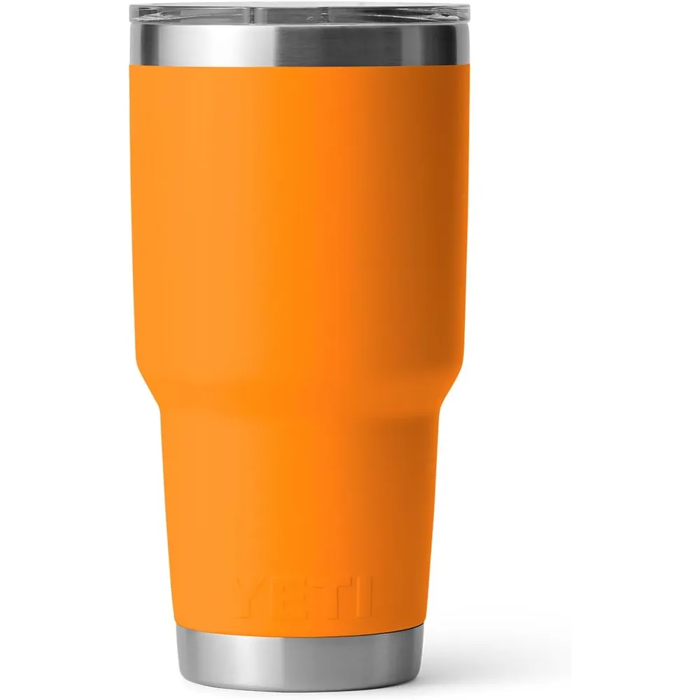 YETI Rambler Vaso de 30 oz de acero inoxidable y tapa MagSlider color naranja