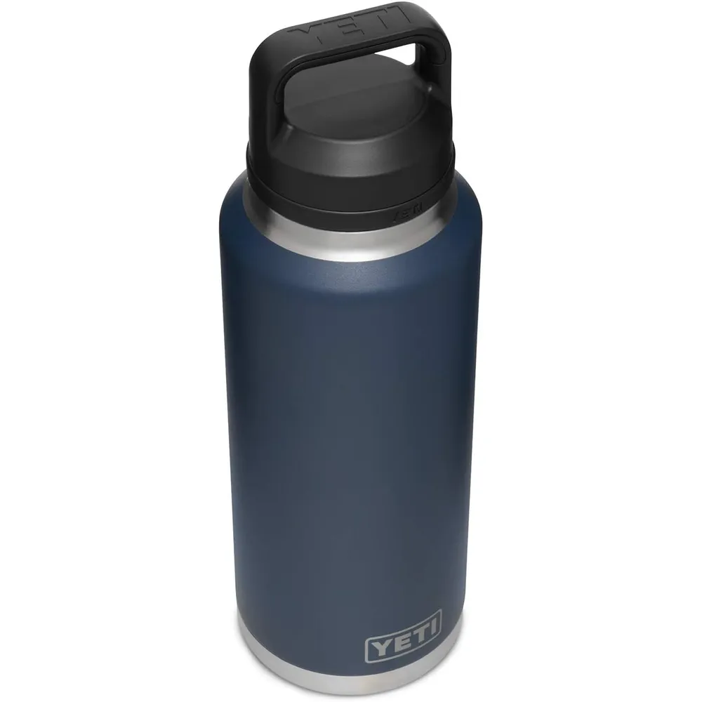 YETI Botella Rambler con Tapa de Chupón de 46 oz | Azul Marino