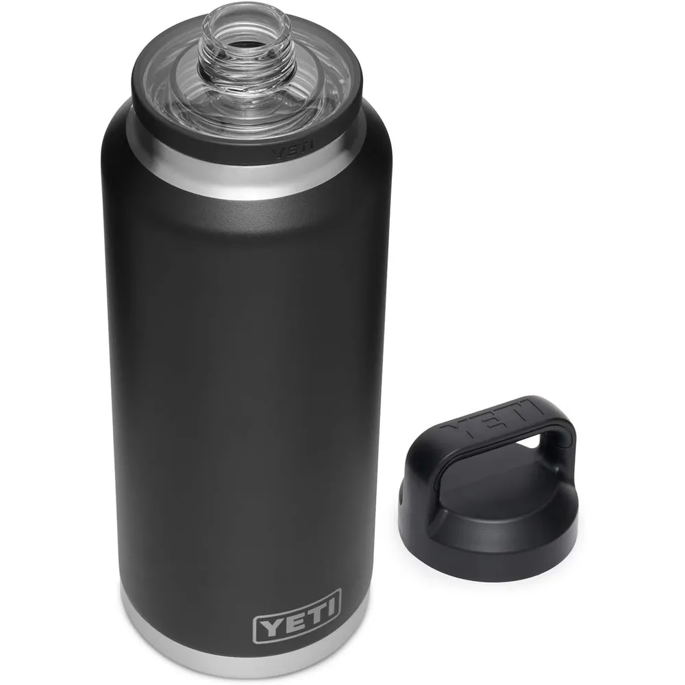 YETI Botella Rambler con Tapa de Chupón de 46 oz | Negro