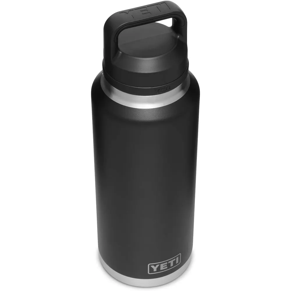YETI Botella Rambler con Tapa de Chupón de 46 oz | Negro
