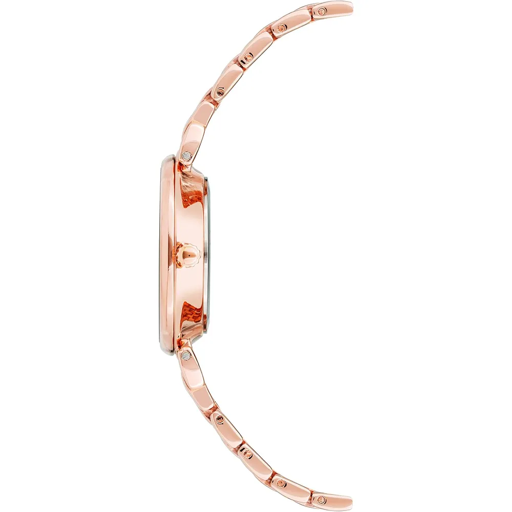 Anne Klein AK/2159SVSV reloj para mujer | 30 mm - Grey/Rose Gold
