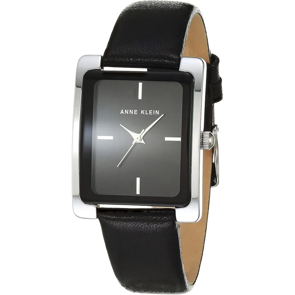 Anne Klein AK/2707TTTN reloj para dama | 28 mm - Negro/Plata