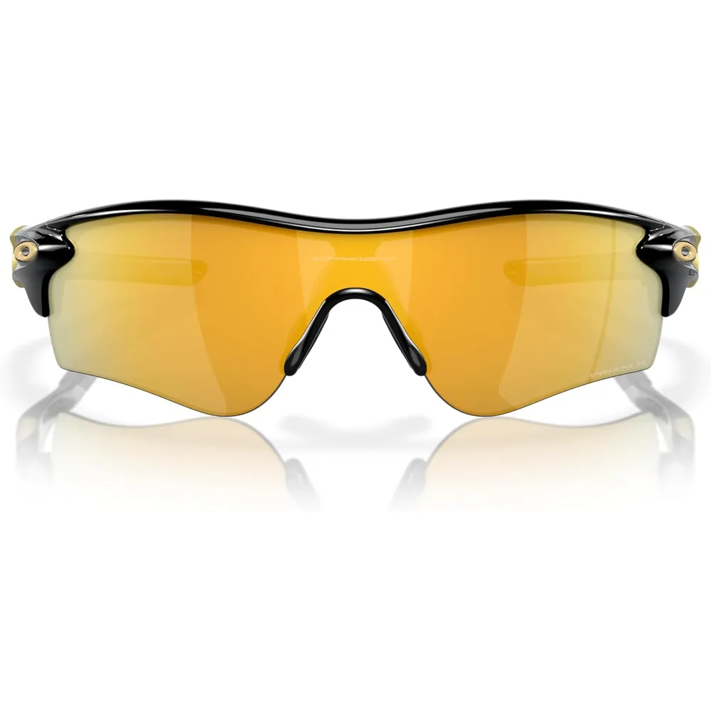 Oakley Radarlock Path OO9206 Low Bridge Fit Gafas de sol para hombre | Polished Black / Prizm 24K