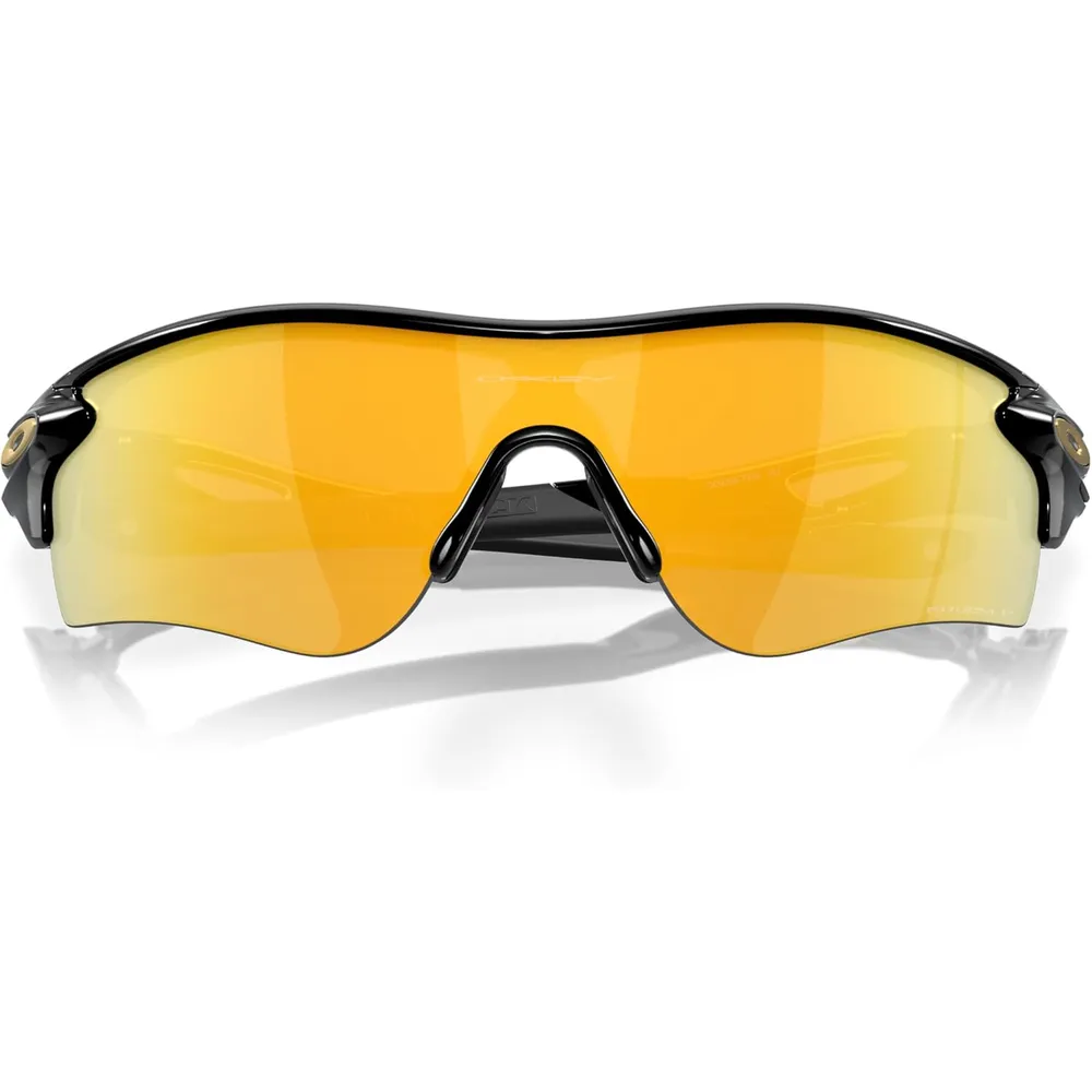 Oakley Radarlock Path OO9206 Low Bridge Fit Gafas de sol para hombre | Polished Black / Prizm 24K