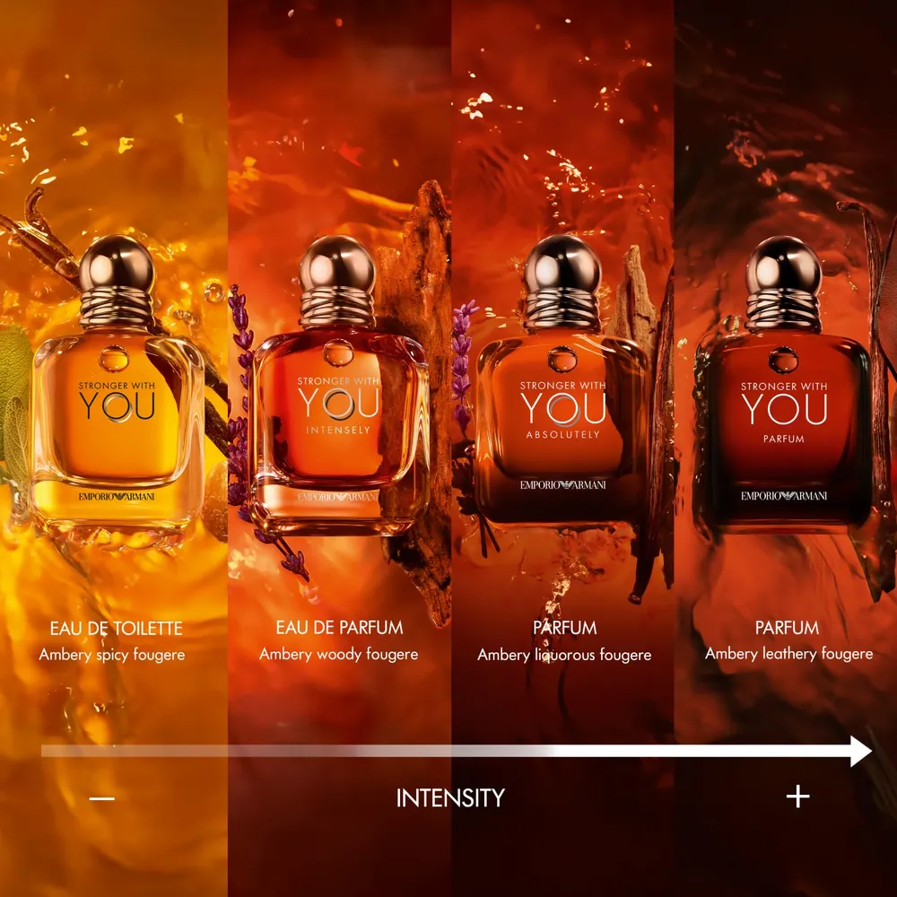 PERFUME ARMANI BEAUTY STRONGER WITH YOU ABSOLUTELY EDP HOMBRE 3.4 OZ / 100 ML