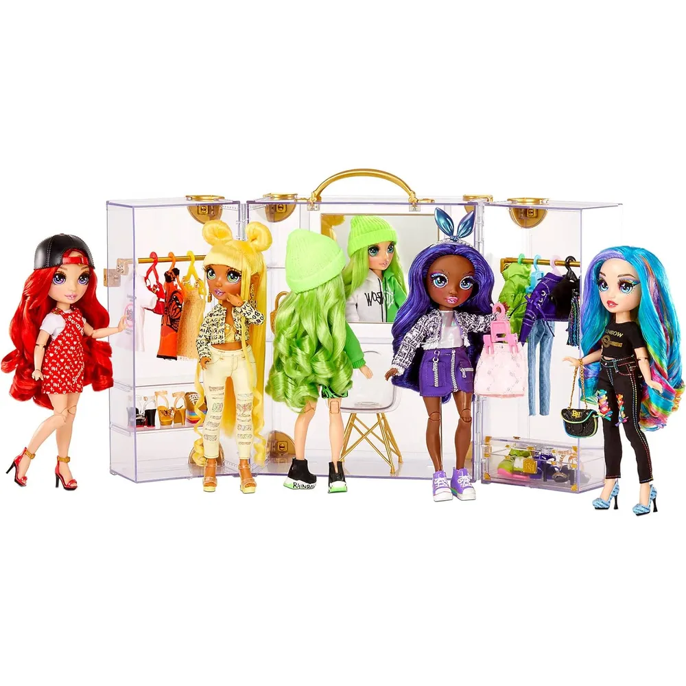 Rainbow High armario de lujo pack prendas y accesorios