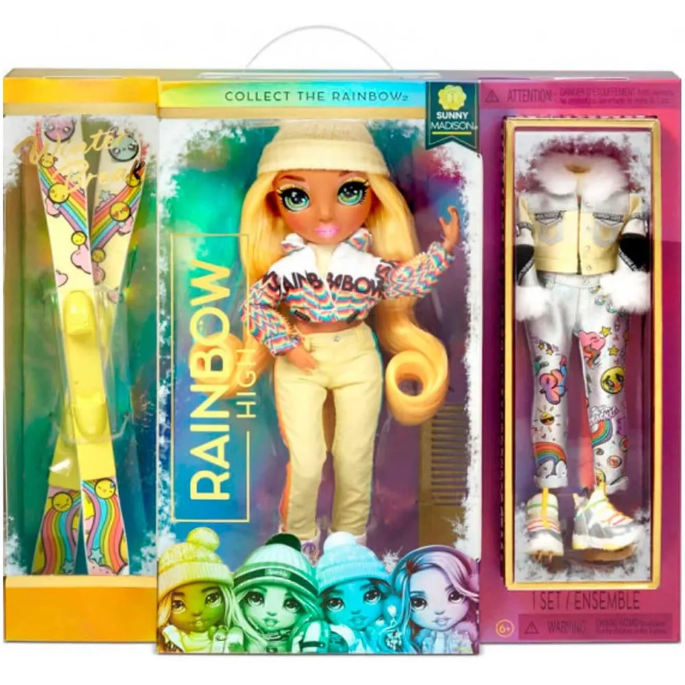 Rainbow High Winter Break Sunny Madison muñeca