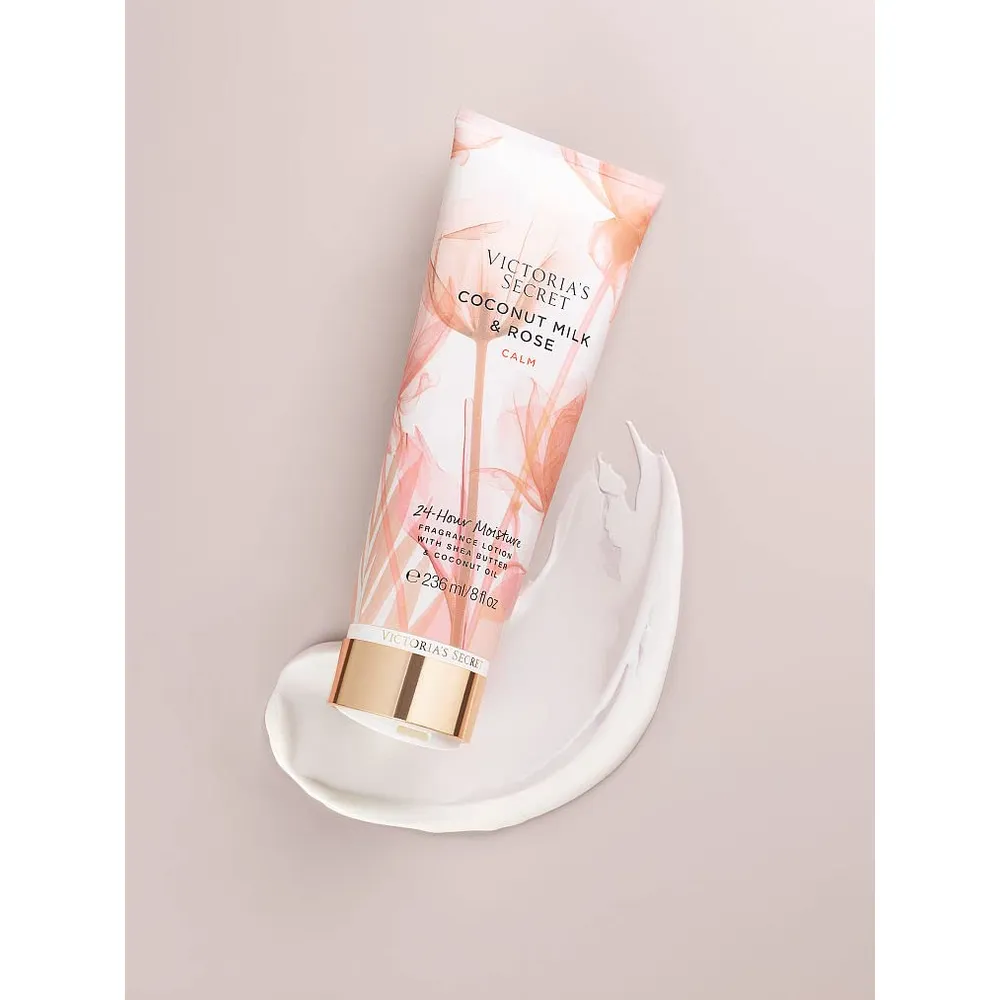 BODY LOTION COCONUT MILK & ROSE VICTORIA SECRET MUJER 8 OZ / 236 ML