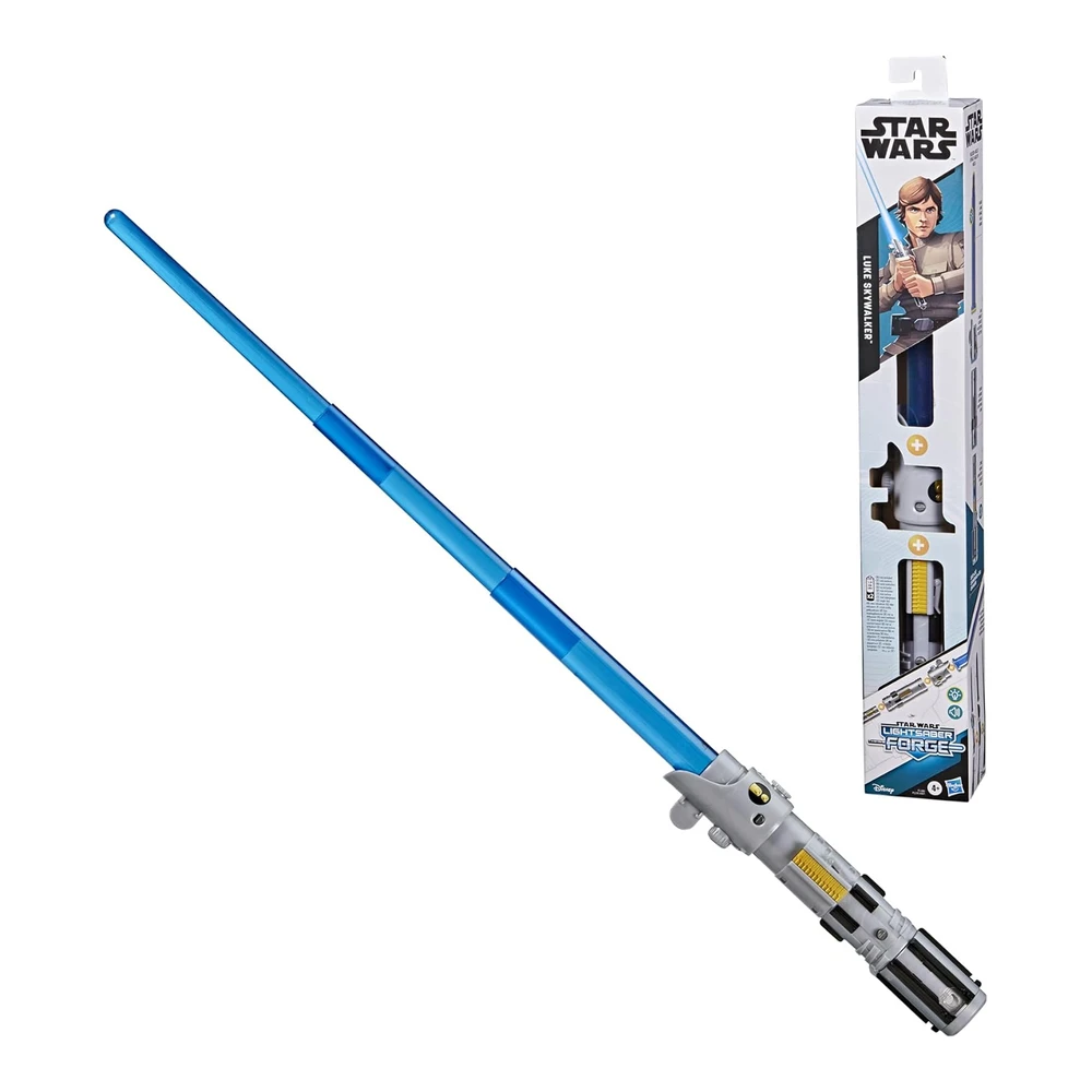 SABLE DE LUZ ELECTRÓNICO STAR WARS LUKE SKYWALKER AZUL EXTENSIBLE