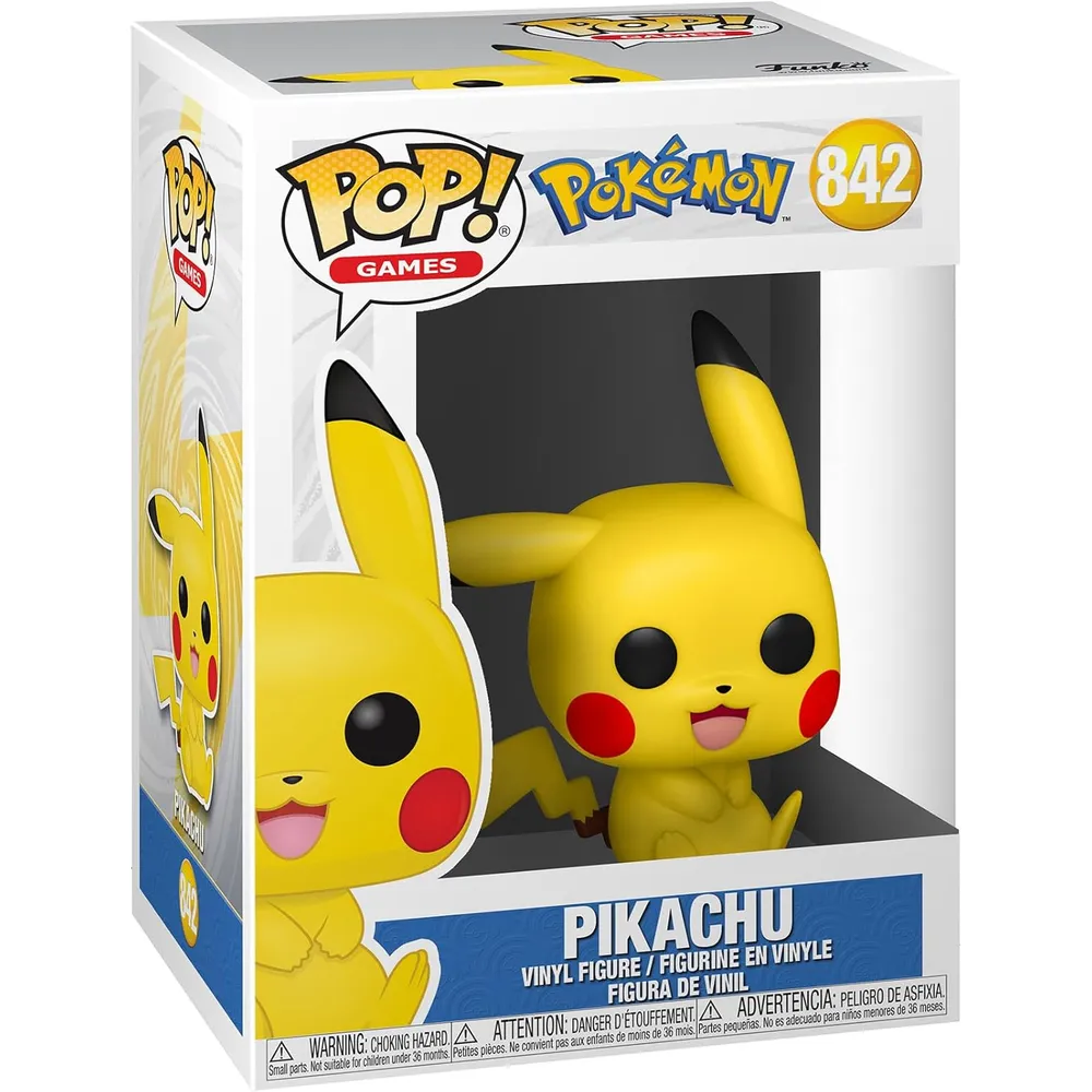 Funko Pop | Pikachu sentado de Pokémon