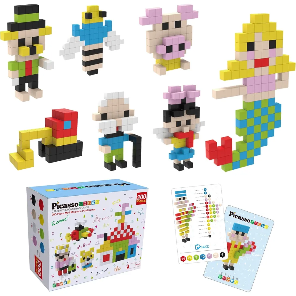 BLOQUES MAGNÉTICOS CUBOS PICASSOTILES