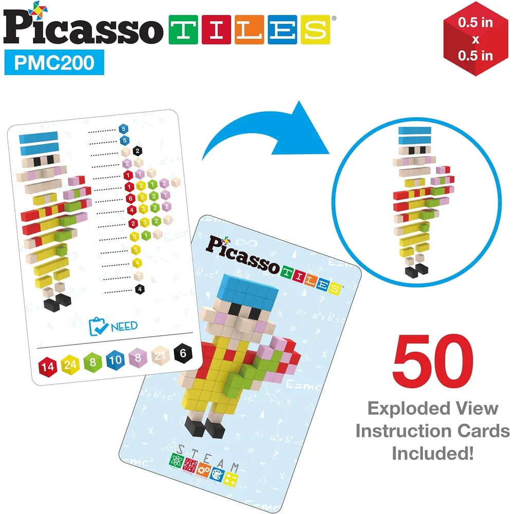BLOQUES MAGNÉTICOS CUBOS PICASSOTILES