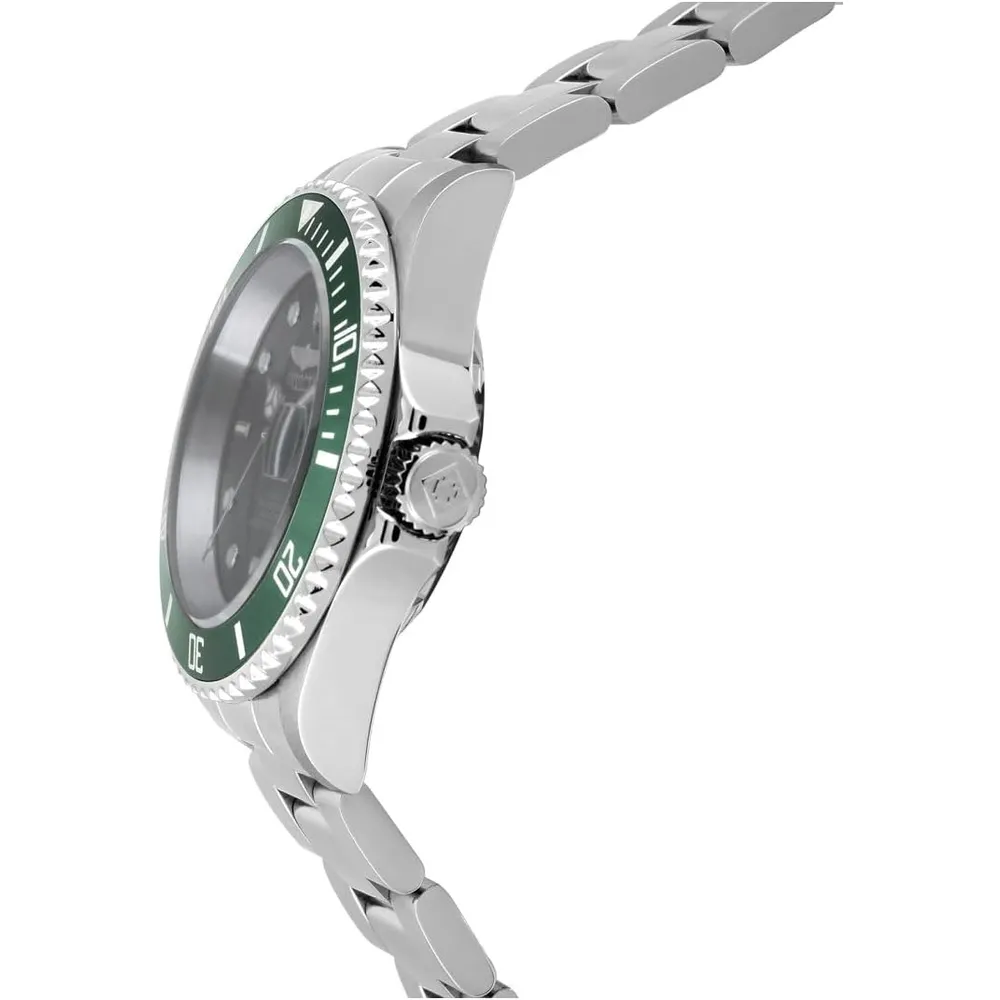 Invicta 35690 reloj automático para hombre Pro Diver | 40 mm - Plata/Verde