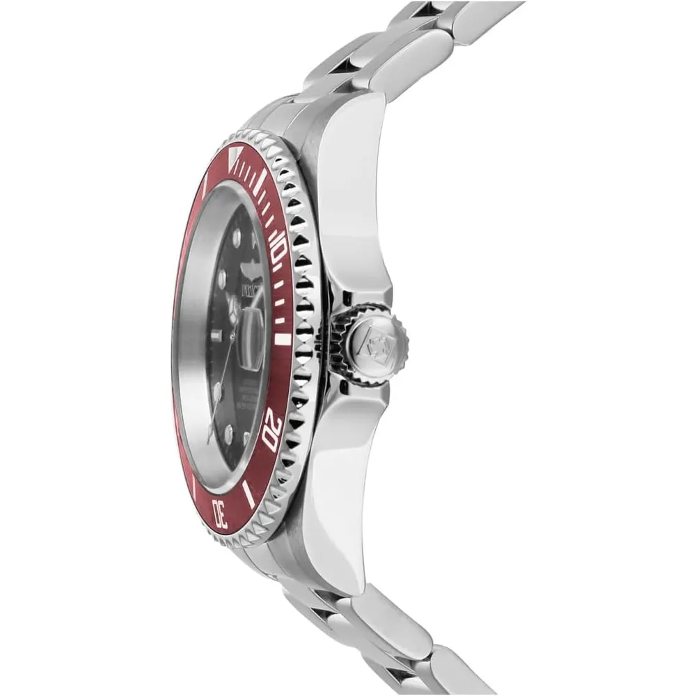 Invicta 35690 reloj automático para hombre Pro Diver | 40 mm - Plata/Rojo
