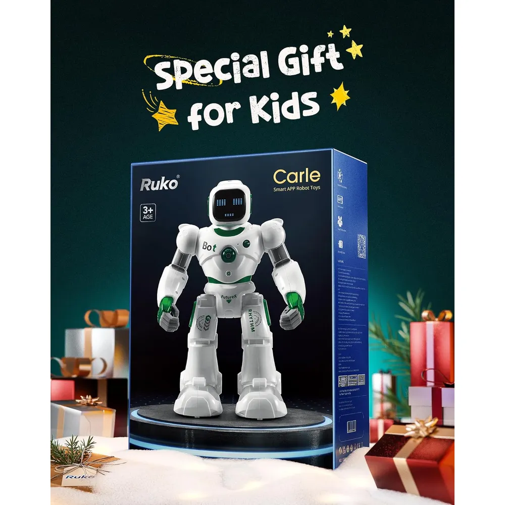 b08y5q1tcy_4_webp.webp Ruko 1088 robot inteligente programable STEM con control por voz y aplicación | Verde