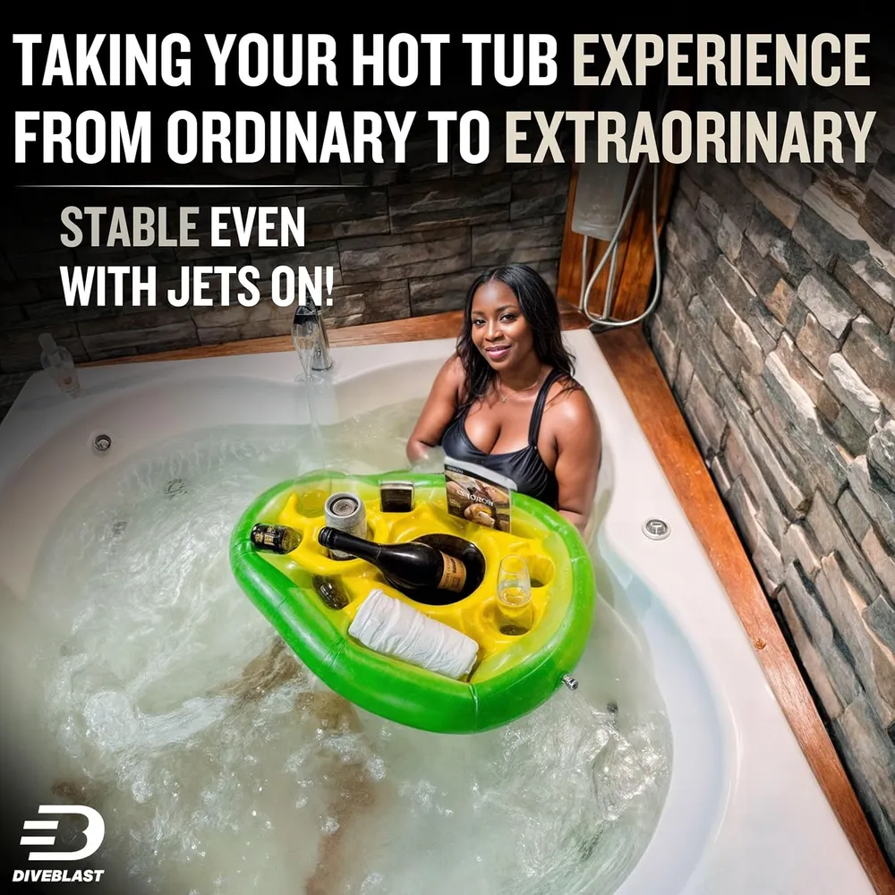 Portabebidas flotante para piscina / jacuzzi Diveblast | Verde