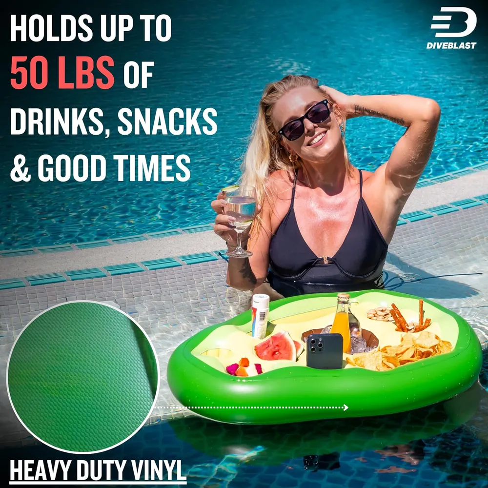 Portabebidas flotante para piscina / jacuzzi Diveblast | Verde