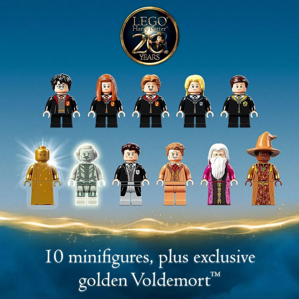 Lego Harry Potter Hogwarts Cámara Secreta set 20 aniversario coleccionable