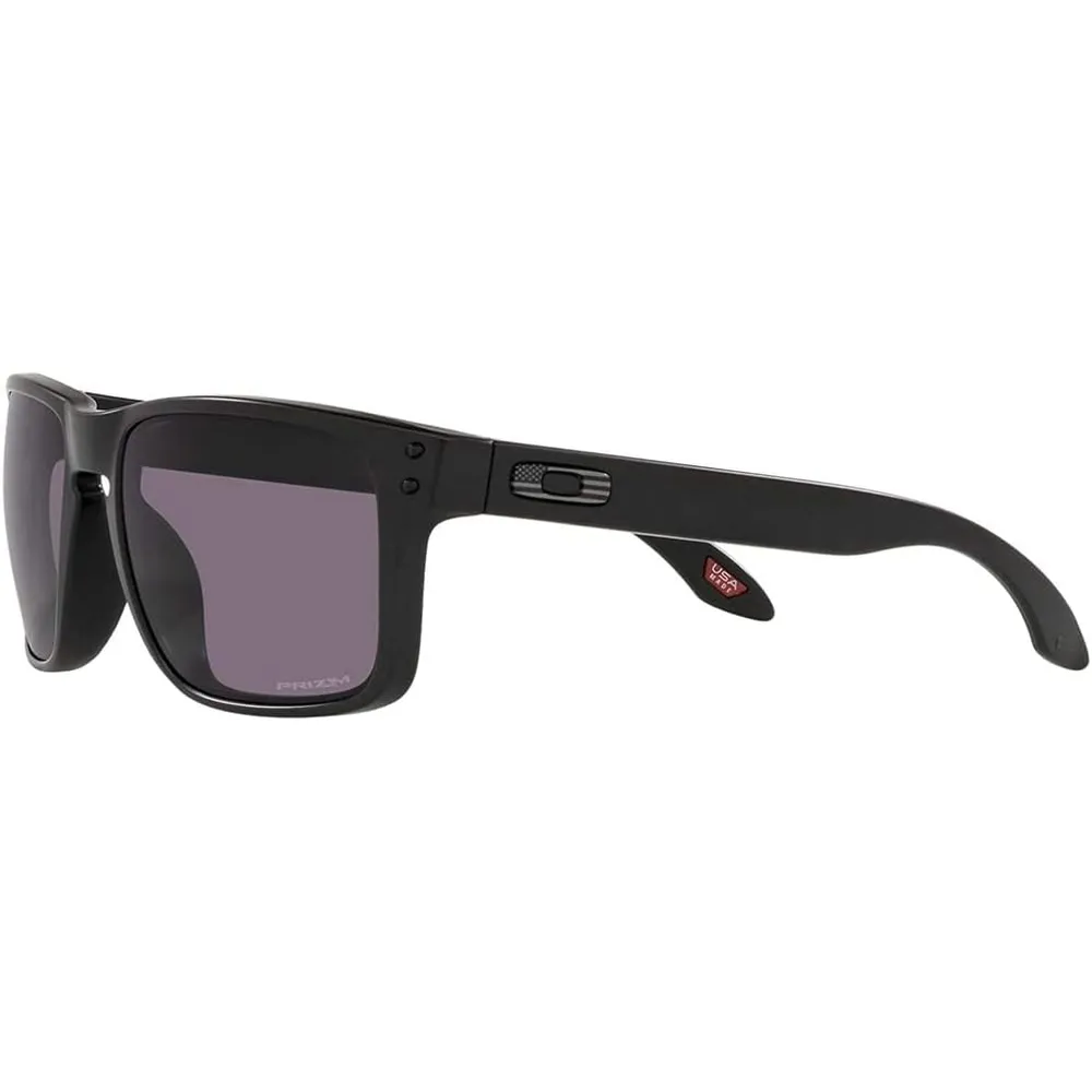 Oakley Holbrook Multicam Gafas de sol para hombre | Matte Black Tonal Us Flag / Prizm Grey